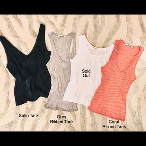Bundle of 3 TankTops ProjectSocialT/ KnotSisters
